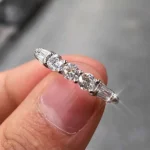 Handmade Round Lab Created Gemstone Band Ring 1.75 CTW