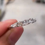 Handmade Round Lab Created Gemstone Band Ring 1.75 CTW