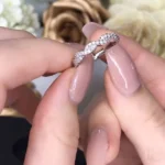 Handmade Women Anniversary Wedding Band
