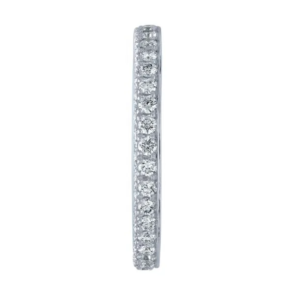Handmade 2.85CT Two Row Wedding Band