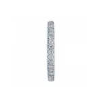 Handmade 3.5CT Three Rows Diamond Eternity Band