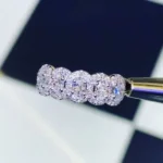 Handmade 3.5CT Oval Cut Wedding Band