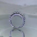Handmade 2.10 CT Wedding Anniversary Band
