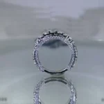 Handmade 2.10 CT Wedding Anniversary Band