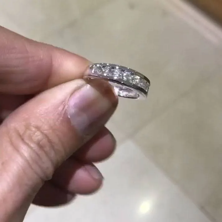 Handmade 1.02 CT Channel Setting Wedding Anniversary Band