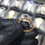 Handmade 18k Yellow Gold Eternity Band Ring