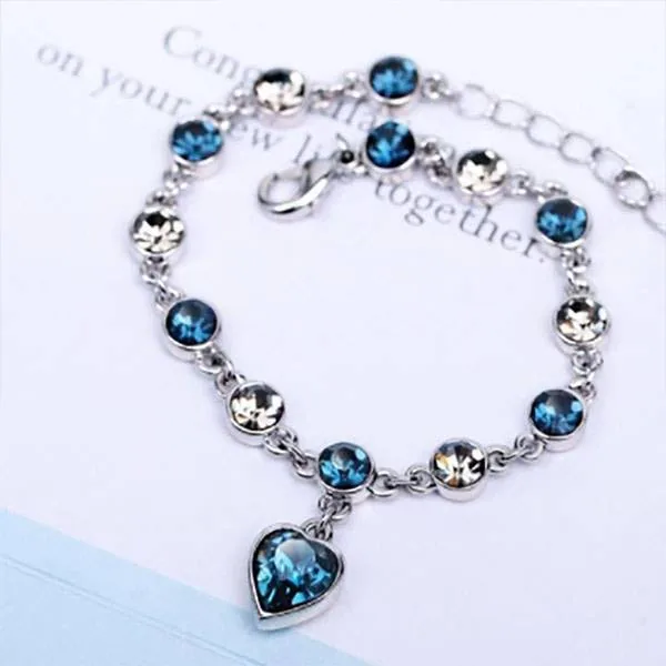 Heart of Ocean Fashion Alloy Bracelet