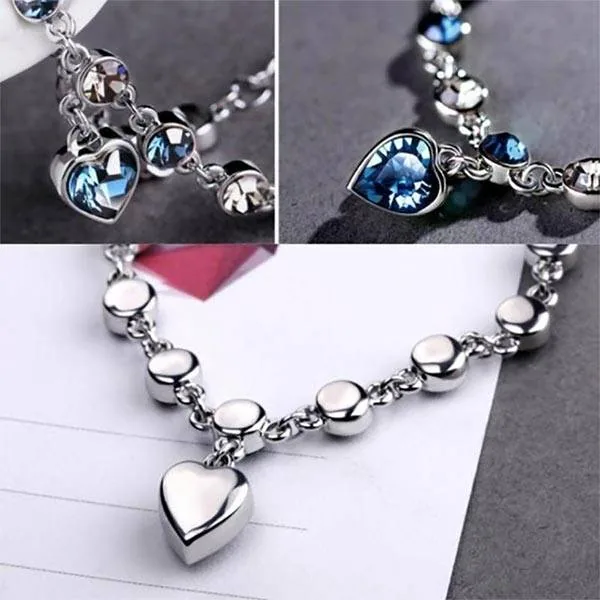 Heart of Ocean Fashion Alloy Bracelet