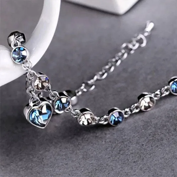 Heart of Ocean Fashion Alloy Bracelet