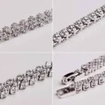 Fashion Heart Shape Round Alloy Bracelet