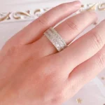 Handmade Brilliant 925 Sterling Silver Band