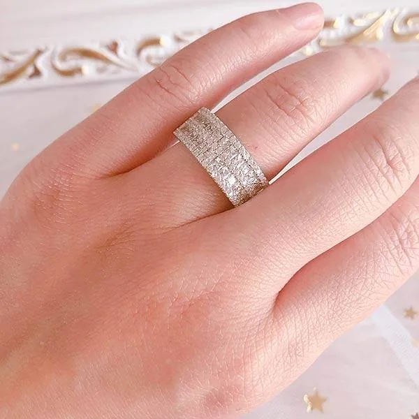 Handmade Brilliant 925 Sterling Silver Band
