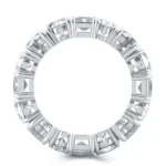 Handmade Multi Shaped Stones Eternity Band