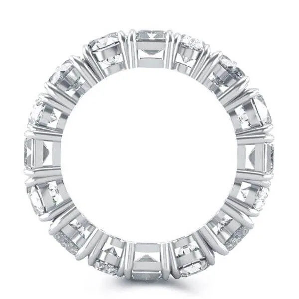 Handmade Multi Shaped Stones Eternity Band