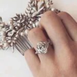 Handmade 4 Ct Three Stone Oval Cut Sterling Silver Ring