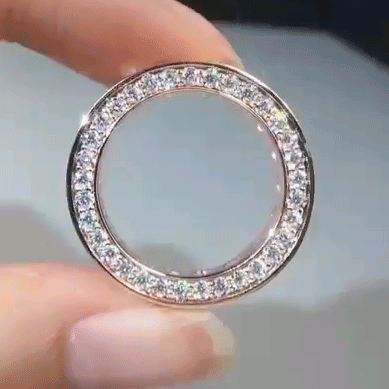Handmade 1.0 CT Round Cut Eternity Ring Band