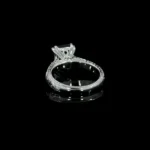 Handmade 1.5 CT Asscher Cut Vintage Sapphire Engagement Rings