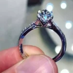 Handmade 1.70ct Marquise Solitaire Ring with Intertwine Diamond Band