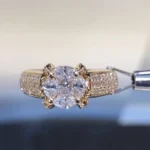 Handmade 2CT Marquise&Princess Cut 925 Sterling Silver Engagement Ring