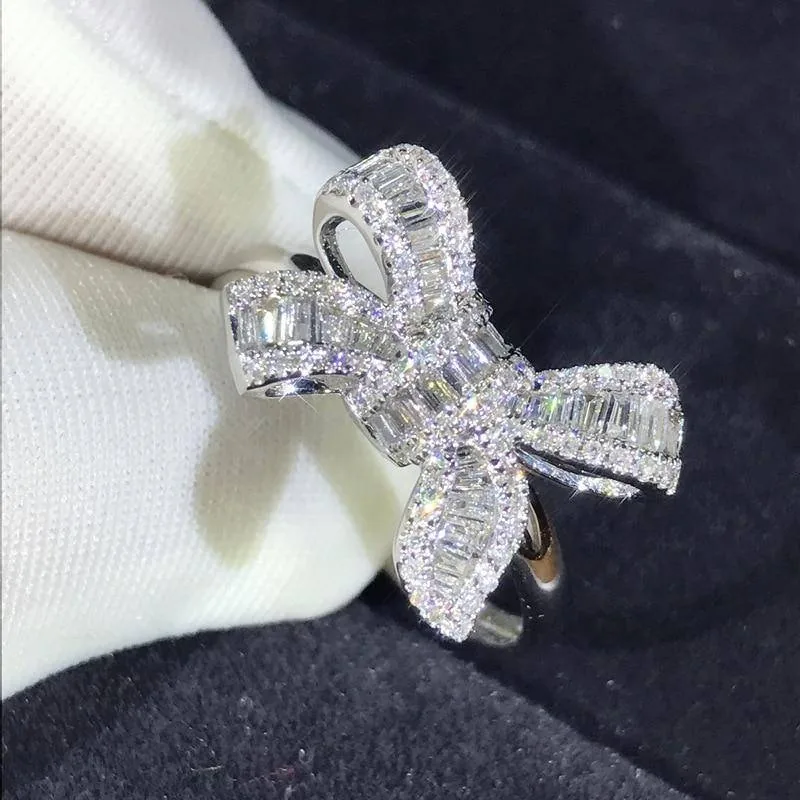 Handmade Sterling Silver Bow Knot Ring