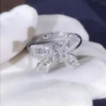 Handmade Sterling Silver Bow Knot Ring