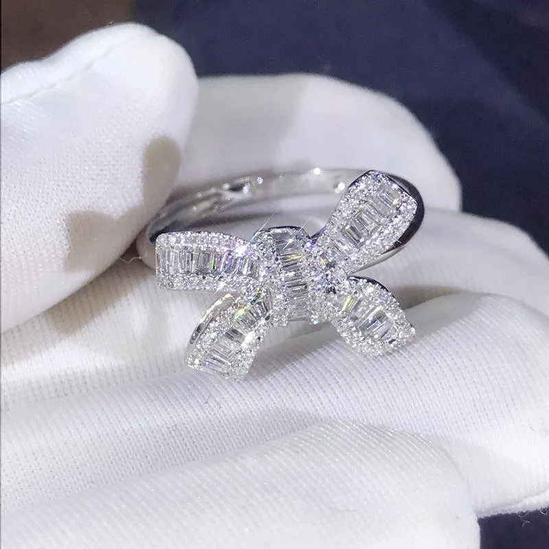 Handmade Sterling Silver Bow Knot Ring