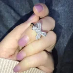 Handmade Sterling Silver Bow Knot Ring