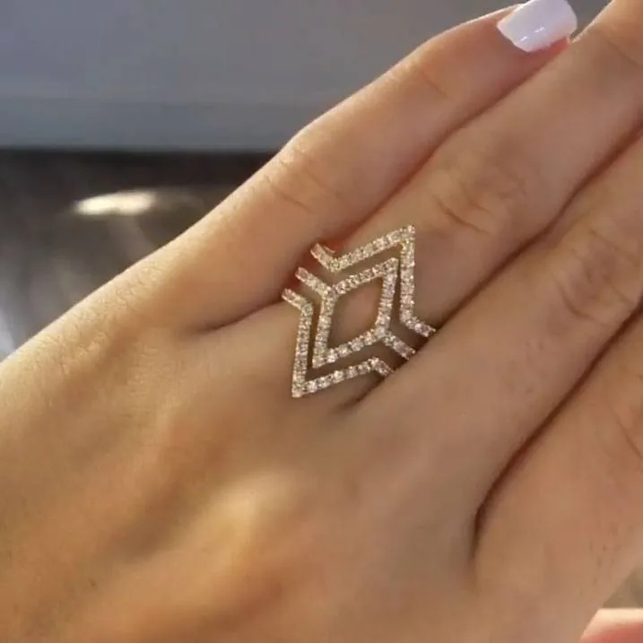Fashion Statement Ring Cocktail Ring