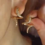 Handmade Fashion Snake Earrings