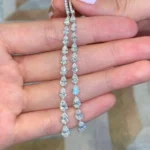 Handmade Pear Drop Earrings