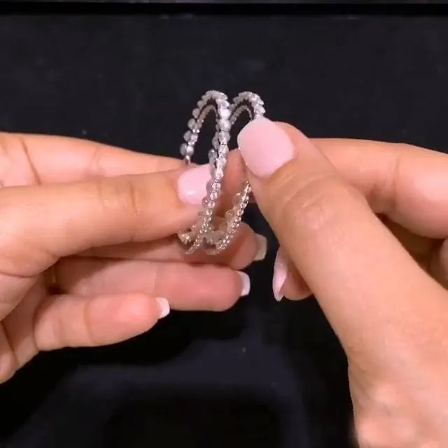 Fashion Women Luxury Hoop Earrings