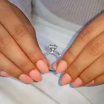 Handmade 2CT Princess Cut Sterling Silver Enagement Ring