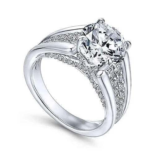 Handmade 1.5 CT Round Cut Engagement Ring