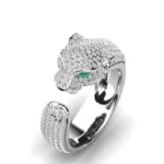 Fashion Lepoard Ring Adjustable Size