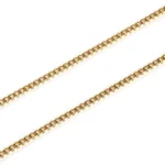 Titanium Steel Men's Franco Chain Necklace