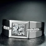 Handmade 925 Sterling Silver Men's Ring Band