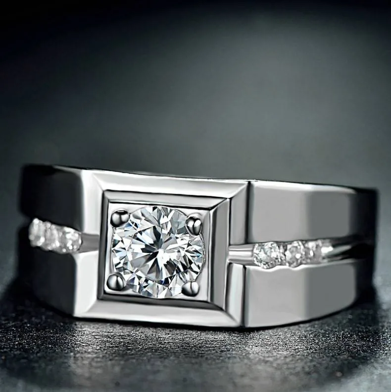 Handmade 925 Sterling Silver Men's Ring Band