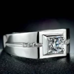 Handmade 925 Sterling Silver Men's Ring Band