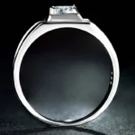 Handmade 925 Sterling Silver Men's Ring Band