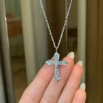 Handmade Stunning Design Cross Pendant Necklace