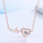 Fashion Heart-beating Necklace Halloween Gift