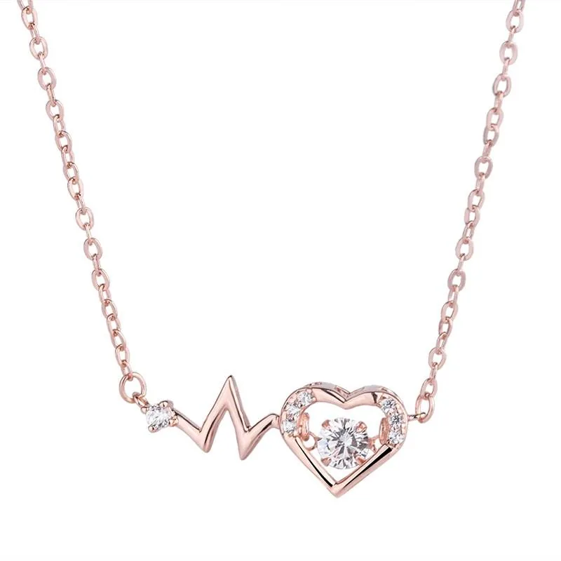 Fashion Heart-beating Necklace Halloween Gift