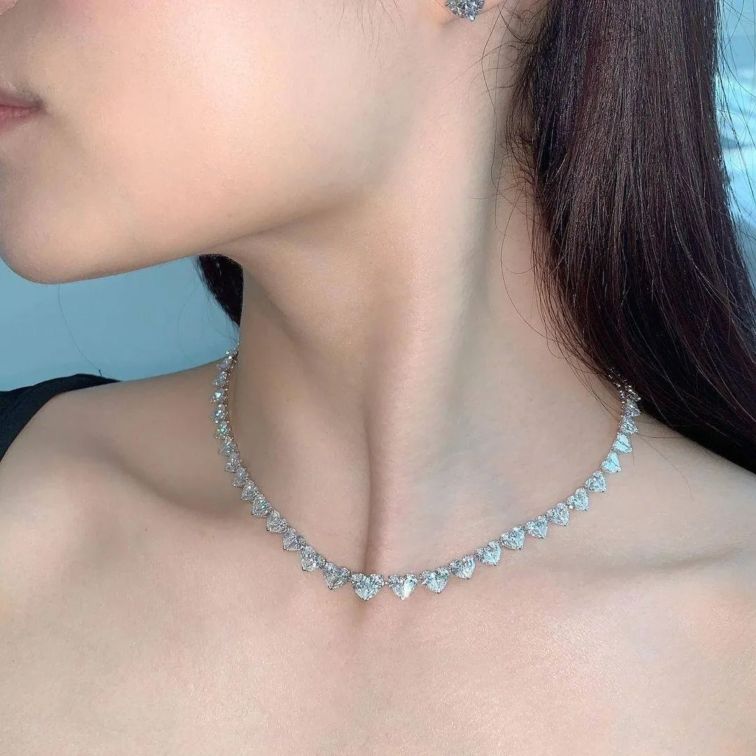 Handmade Sterling Silver Classic Heart Necklace