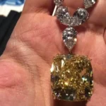 Handmade Cushion Cut Pendant Necklace