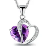 Handmade Heart Cut Pendant Necklace