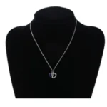 Handmade Heart Cut Pendant Necklace