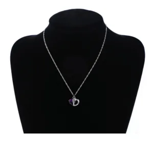 Handmade Heart Cut Pendant Necklace