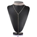 Vintage CZ Studded Choker Sparkly Necklace