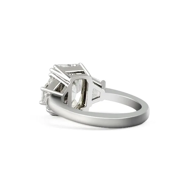 Handmade 5 Ct Radiant Cut Engagement Ring