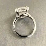 Handmade 6.5 Ct Radiant Cut Engagement Ring